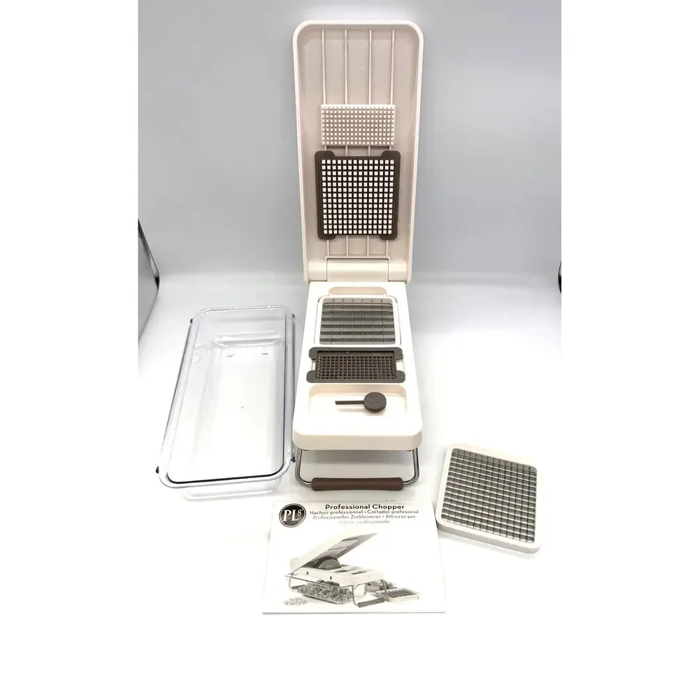 PL8 Professional Chopper PL8-1600 Stainless Steel Food Chopper 3 Blades
